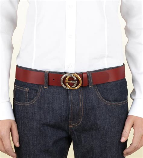 red gucci belt mens|genuine leather gucci belt men.